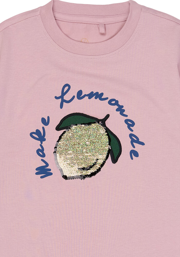 The New TNShannet OS S_S Tee Silver Pink