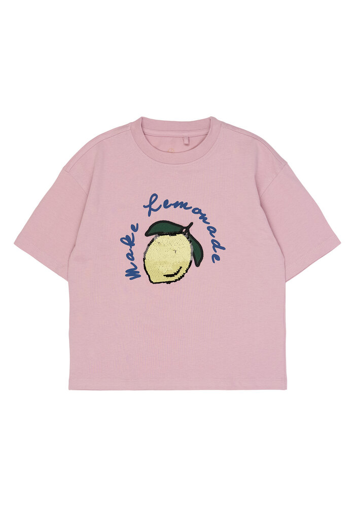 The New TNShannet OS S_S Tee Silver Pink