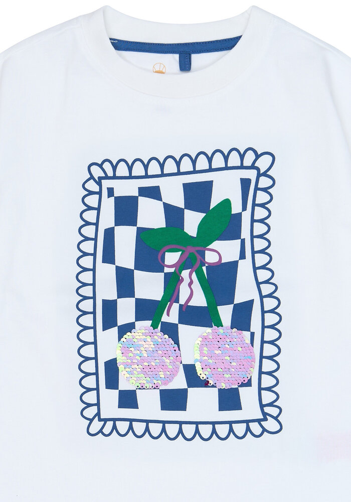 The New TNSimone OS S_S Tee Bright White