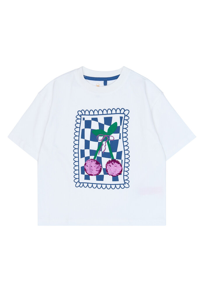 The New TNSimone OS S_S Tee Bright White
