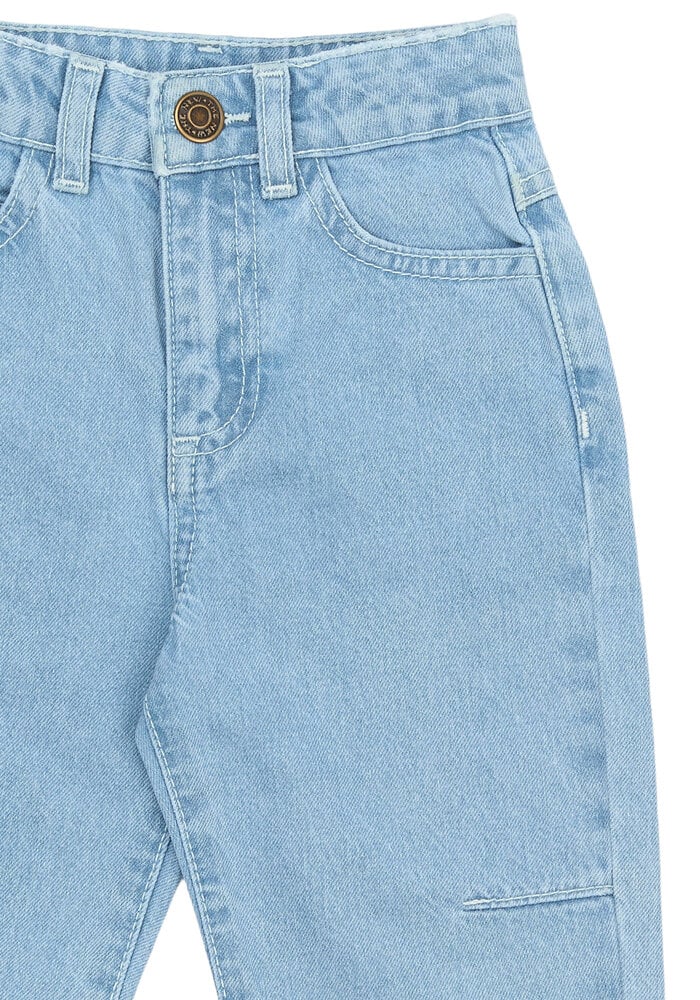 The New TNSTSilvio Carrot Jeans Light blue denim