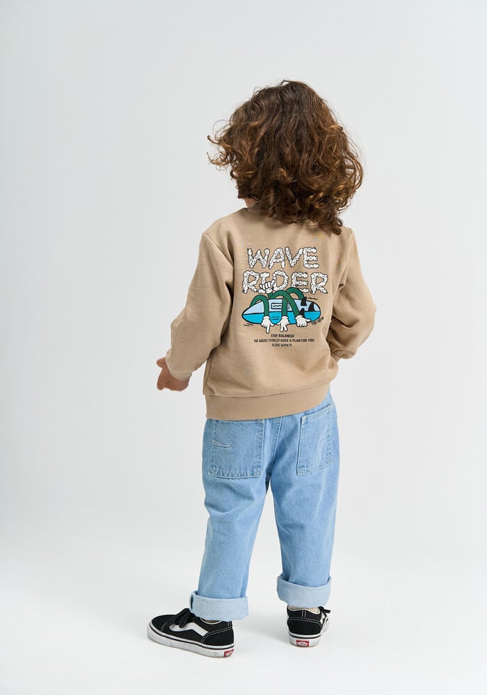 The New TNSTSilvio Carrot Jeans Light blue denim