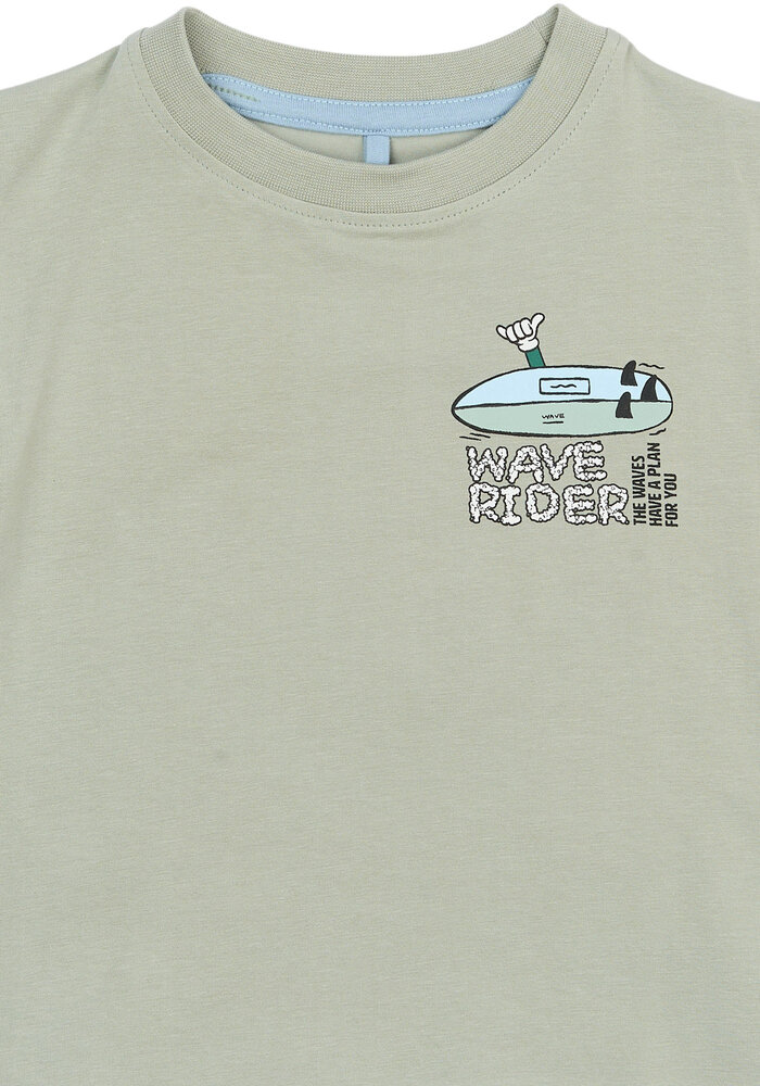 The New TNSTSigurd S_S Tee Aqua gray