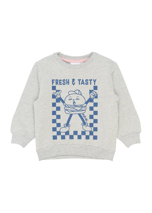 The New The New TNSTSamy Sweatshirt Light Grey Melange