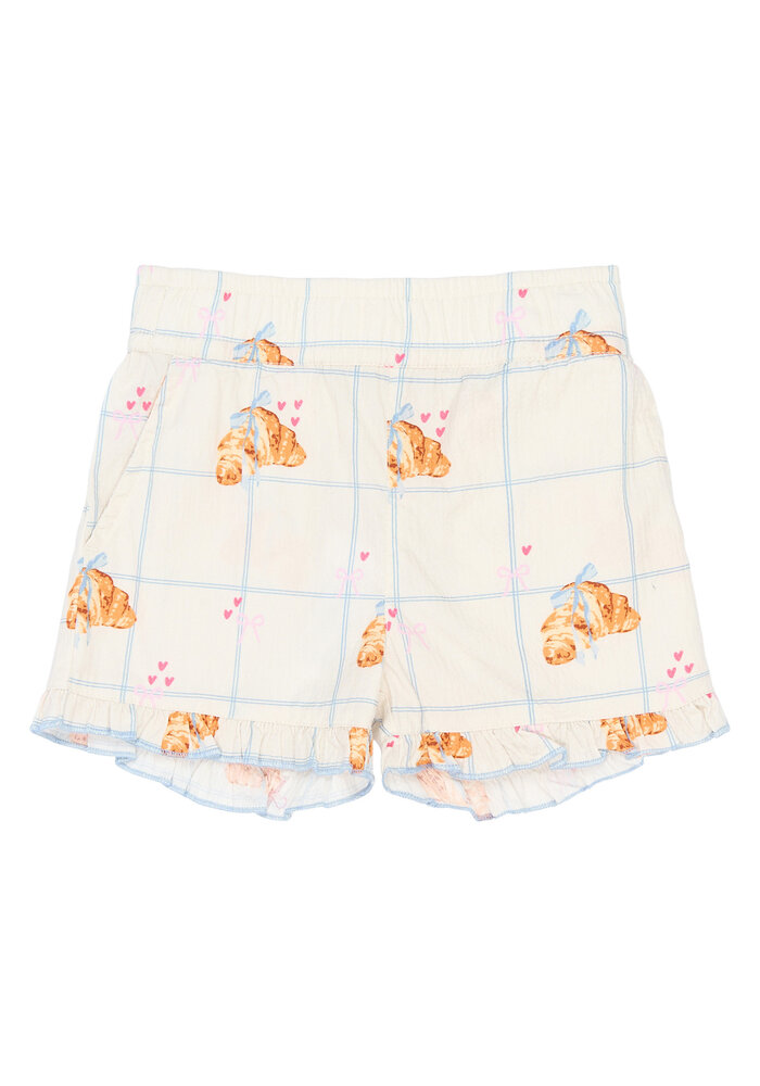 The New TNSTSilke Shorts Gardenia AOP