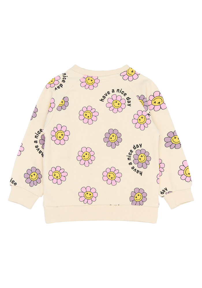 The New TNSTSaga Sweatshirt Gardenia AOP