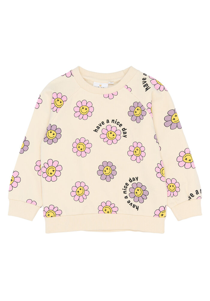 The New TNSTSaga Sweatshirt Gardenia AOP