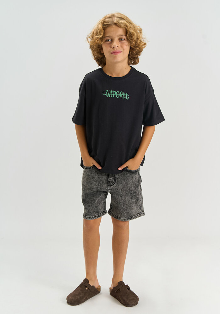 The New TNJosh Denim Shorts LIGHT GREY DENIM