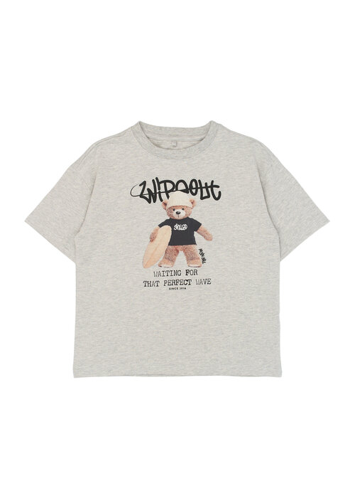 The New The New TNTeddy OS S_S Tee Light Grey Melange