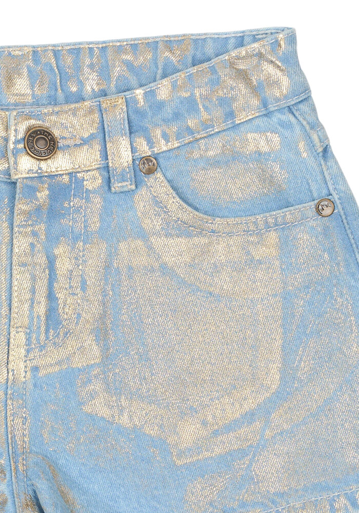The New TNRosanna Regular Fit Denim Shorts Light blue denim