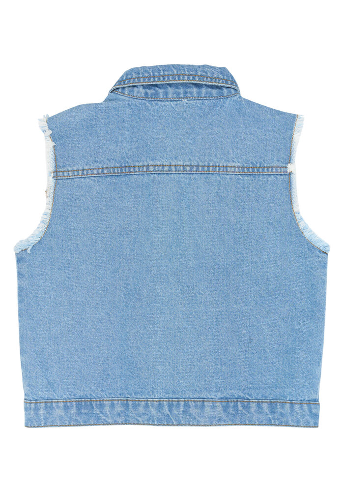 The New TNRomina Denim Vest Light blue denim