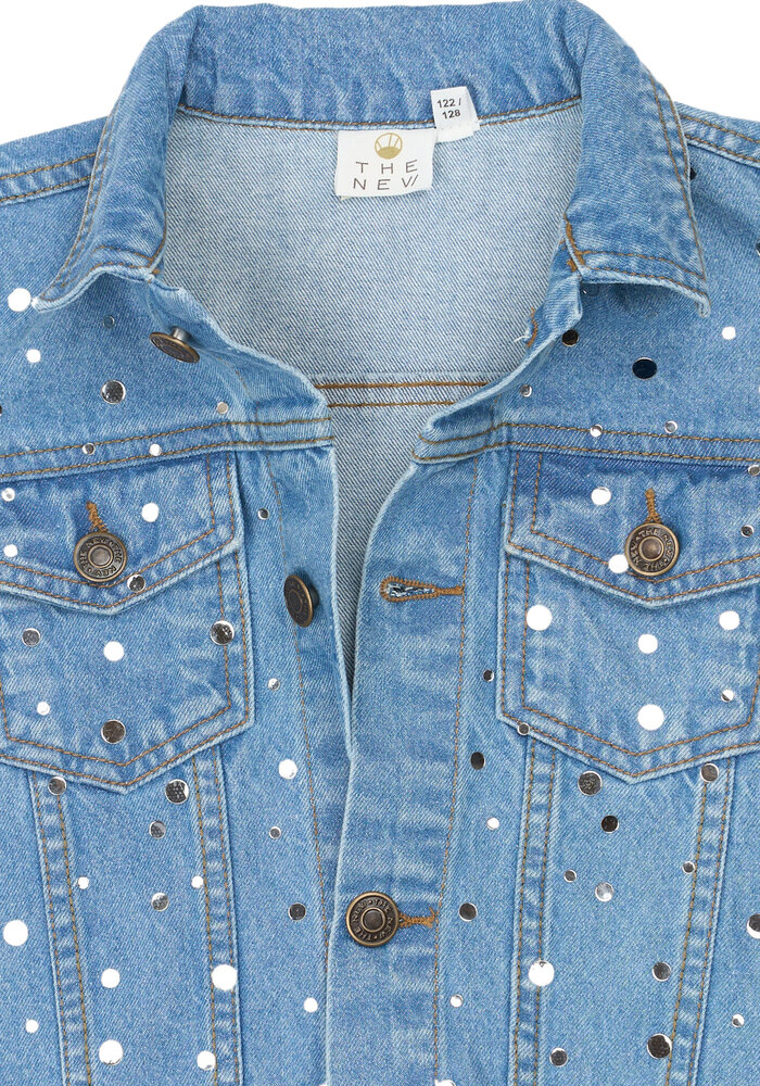 The New TNRomina Denim Vest Light blue denim