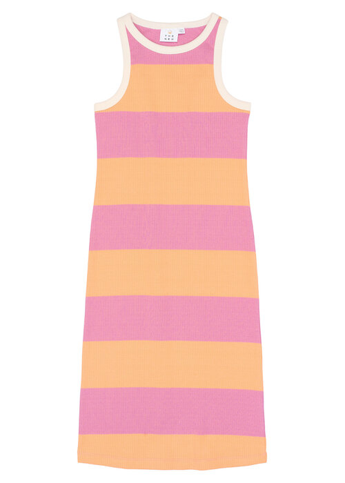 The New The New TNTatiana S_L Rib Dress Cashmere Rose Striped