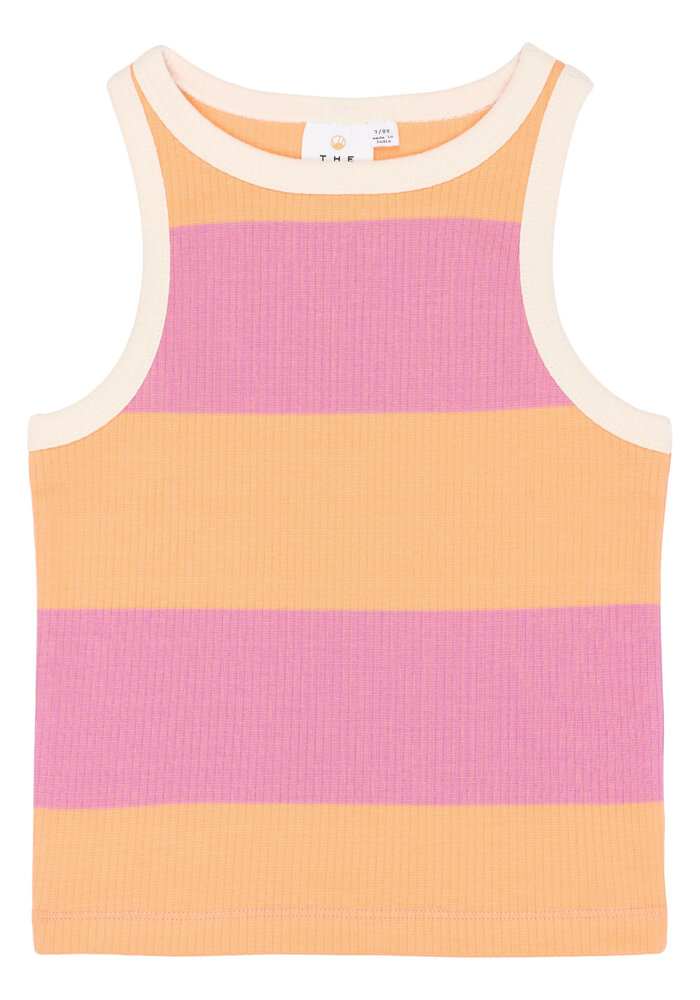 The New TNTatiana S_L Rib Top Cashmere Rose Striped