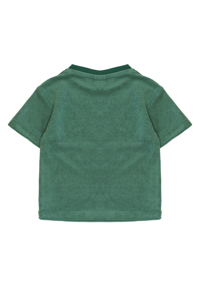 The New TNSTTerry OS S_S Tee Posy Green