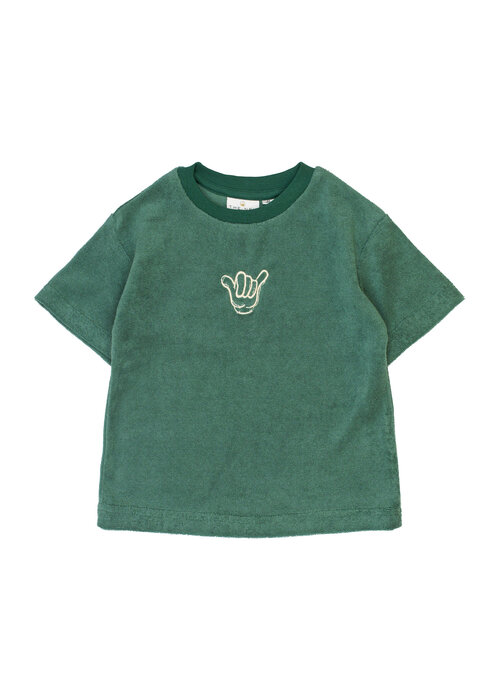 The New The New TNSTTerry OS S_S Tee Posy Green