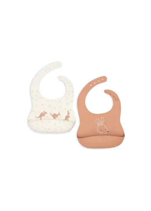 Jollein Jollein Slab Siliconen - Kangaroots - 2 Stuks