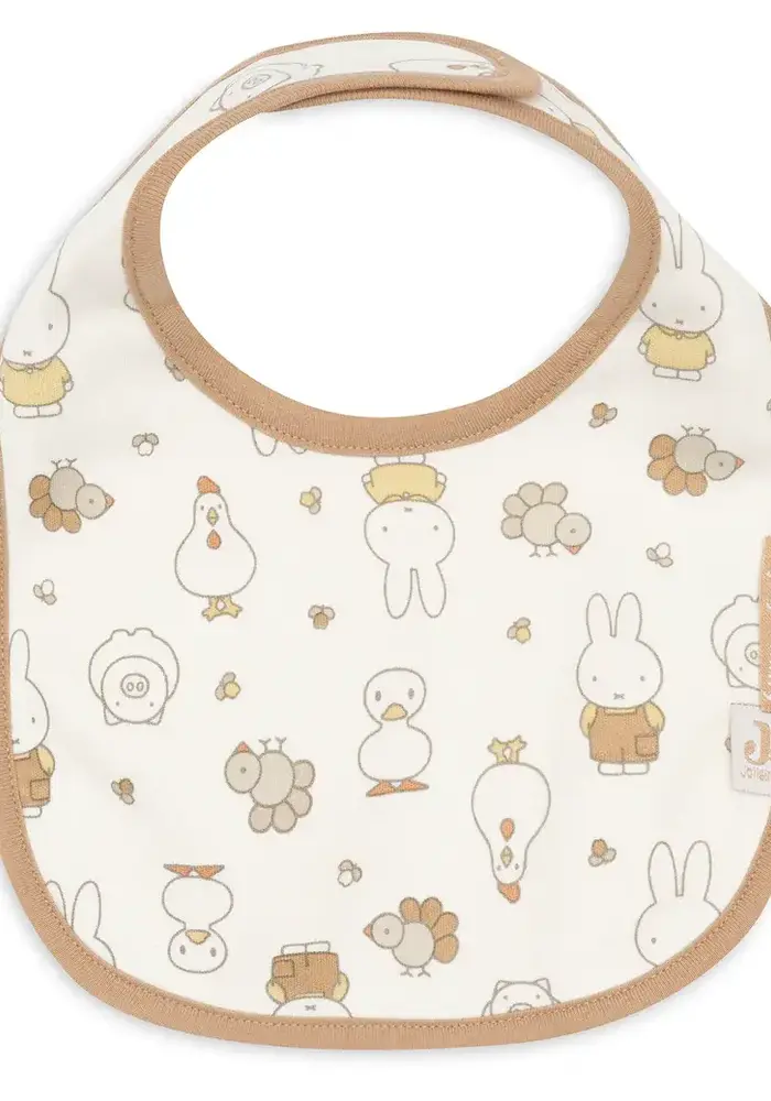 Jollein Slab Jersey Waterproof - Miffy Family Farm - 5 Stuks