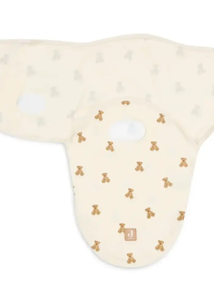 Jollein Baby Slaapzak Wrapper - 0-3 maanden - Mini Teddy Bear