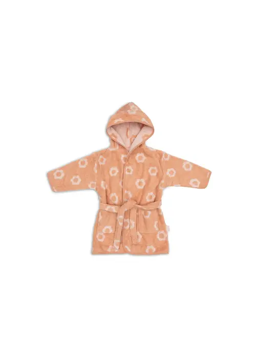 Jollein Jollein Baby Badjas - Jacquard 1-2 Jaar Flower