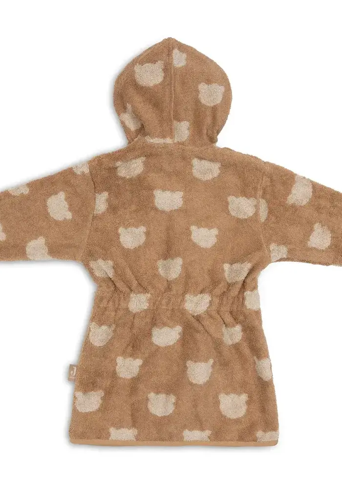 Jollein Baby Badjas - Jacquard 1-2 Teddy Bear