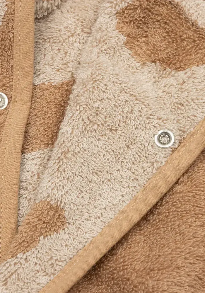 Jollein Baby Badjas - Jacquard 1-2 Teddy Bear