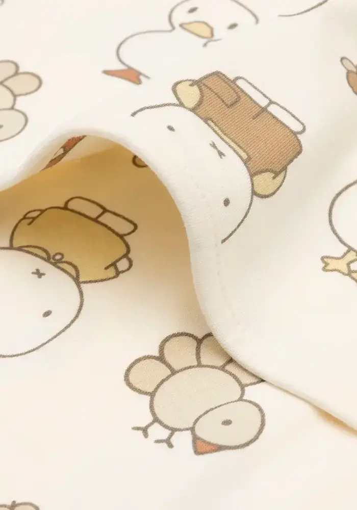 Jollein Deken Wieg Jersey 75x100cm Miffy Family Farm