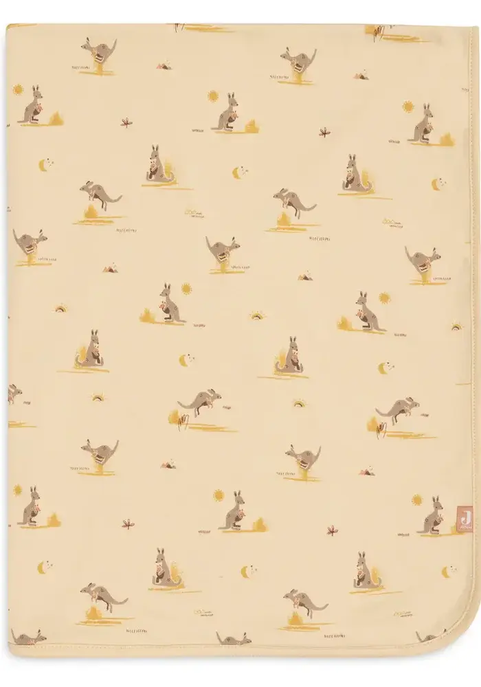Jollein Deken Wieg Jersey 75x100cm Kangaroots