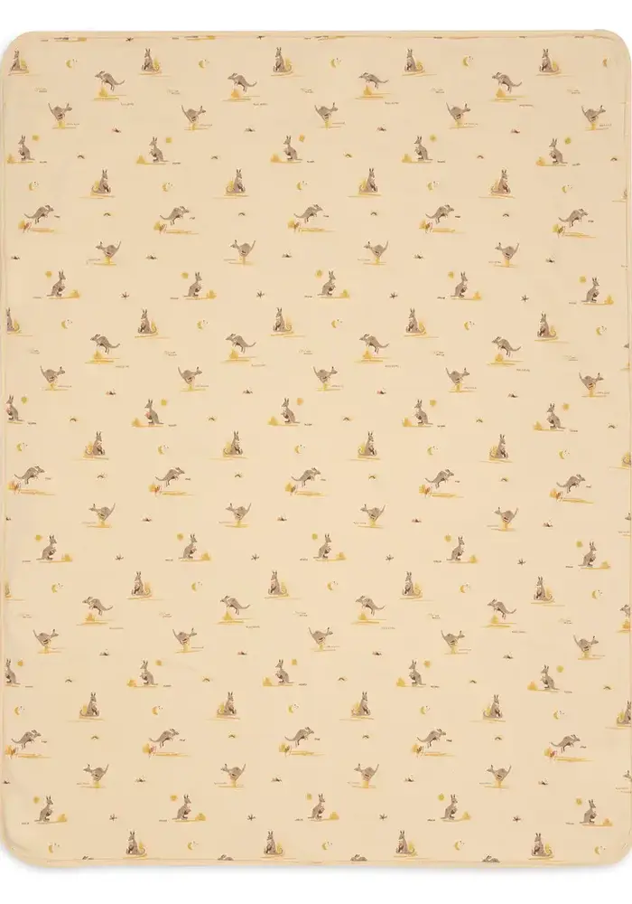 Jollein Deken Wieg Jersey 75x100cm Kangaroots