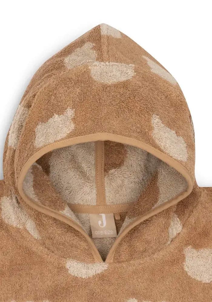 Jollein Badponcho Badstof Jacquard Teddy Bear Reversible