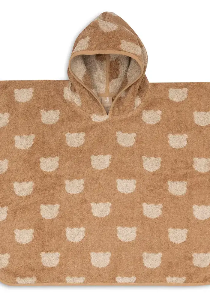 Jollein Badponcho Badstof Jacquard Teddy Bear Reversible