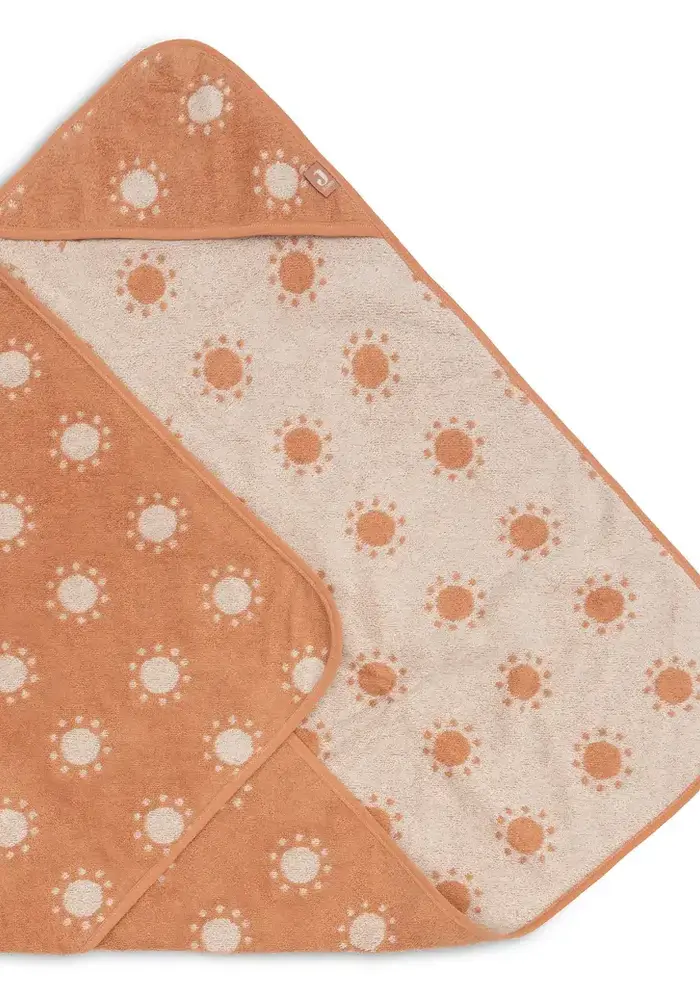 Jollein Badcape Badstof 75x75cm Jacquard Sun