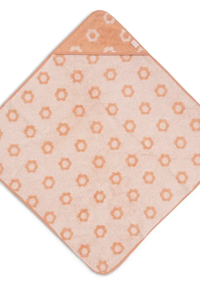 Jollein Badcape Badstof 75x75cm Jacquard Flower