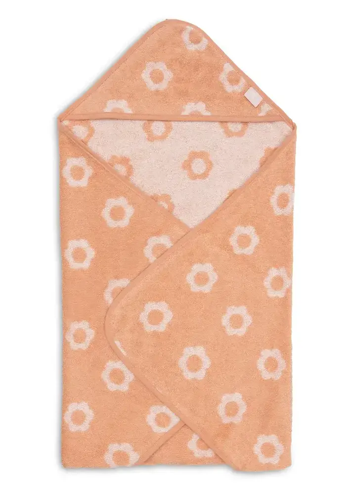 Jollein Badcape Badstof 75x75cm Jacquard Flower