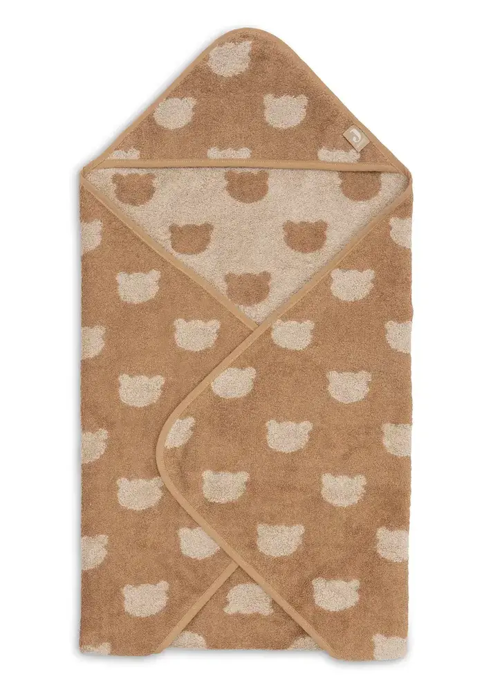 Copy of Jollein Badcape Badstof 75x75cm Jacquard Flower