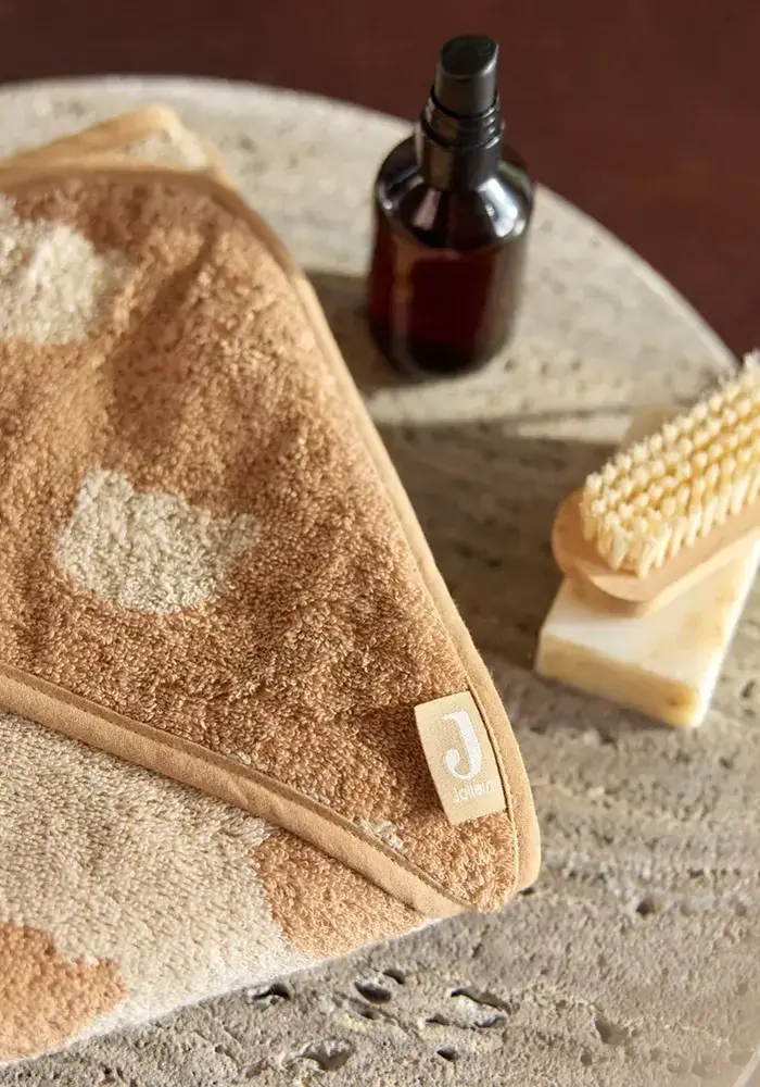 Copy of Jollein Badcape Badstof 75x75cm Jacquard Flower