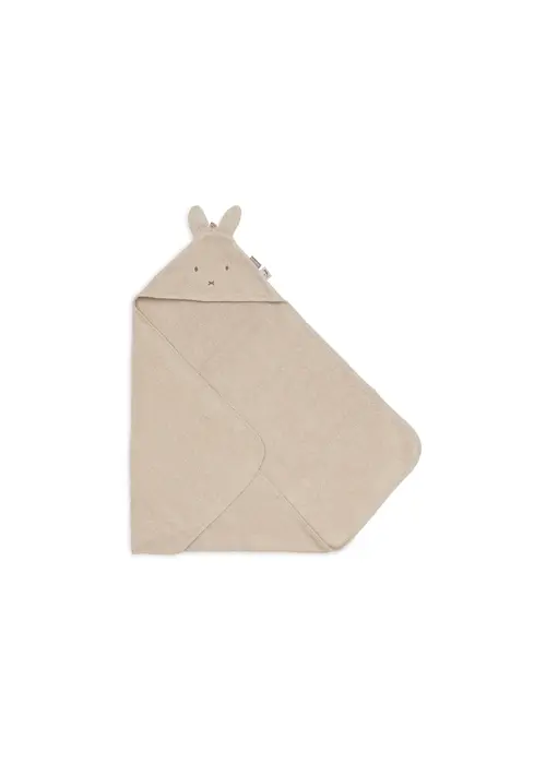 Jollein Jollein Badcape Badstof 75x75cm Miffy Warm Sand