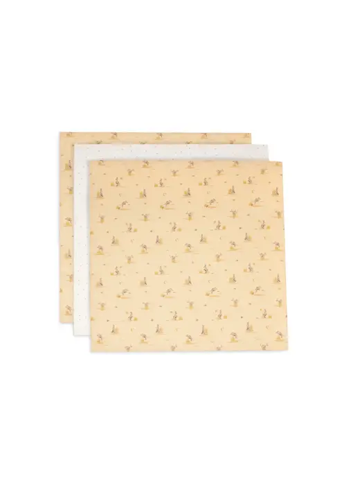 Jollein Jollein Hydrofiele Doek Small 70x70cm Kangaroots (3pack)