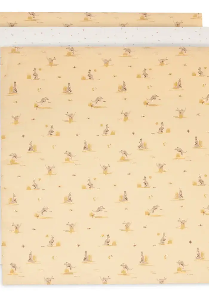 Jollein Hydrofiele Doek Small 70x70cm Kangaroots (3pack)