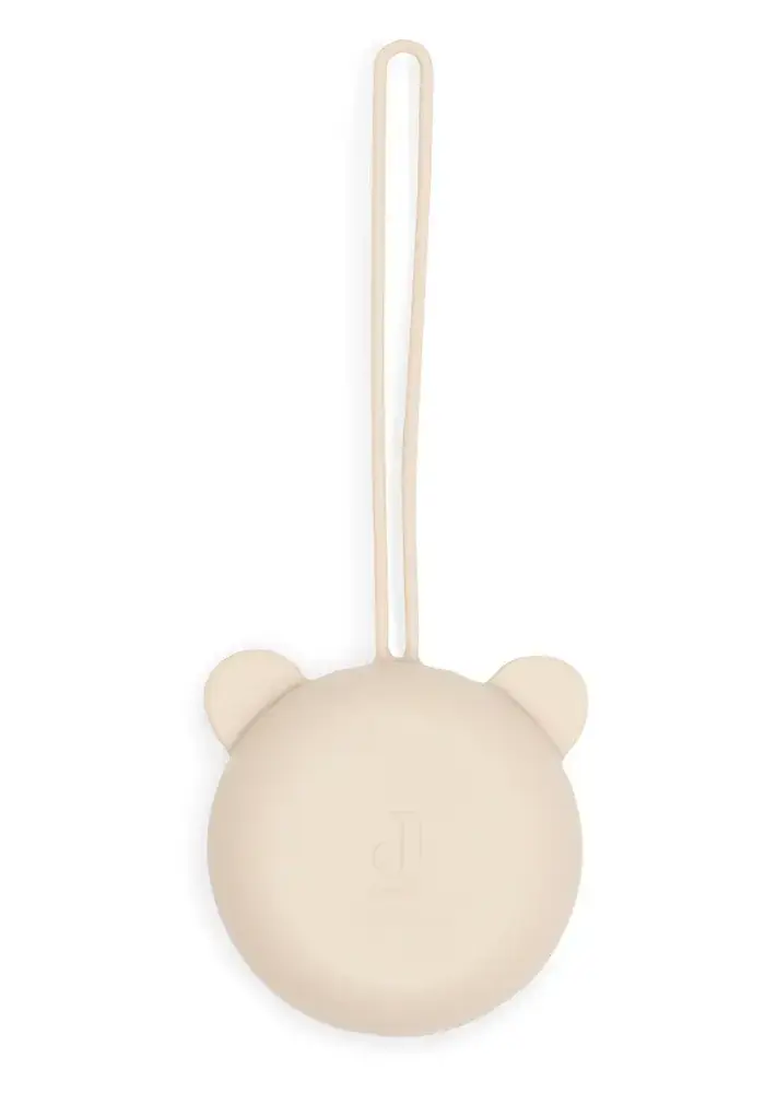 Jollein Siliconen Speenhouder Ø7cm Sand