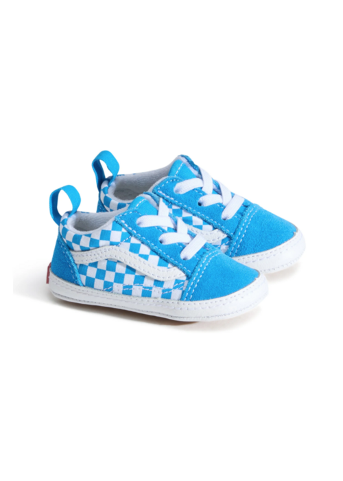 Vans Vans Old Skool Crib COLOR THEORY CHECKERBOARD Bright Azure