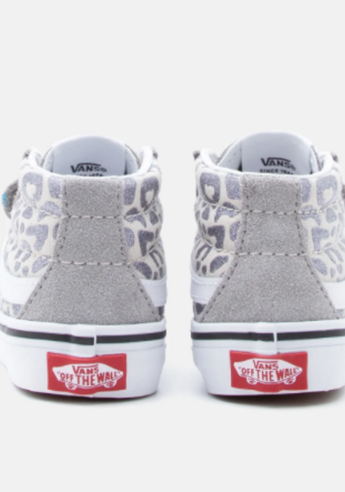 Vans SK8-Mid Reissue V Leopard Glitter GRAY