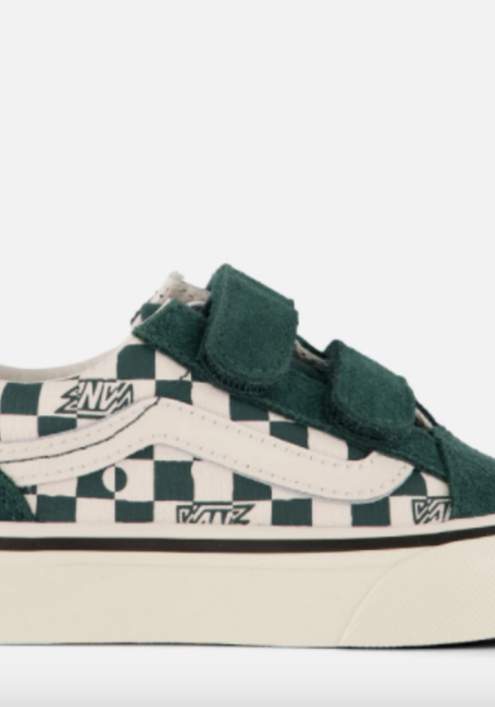 Vans Old Skool V GEO CHECK Mystic Moss