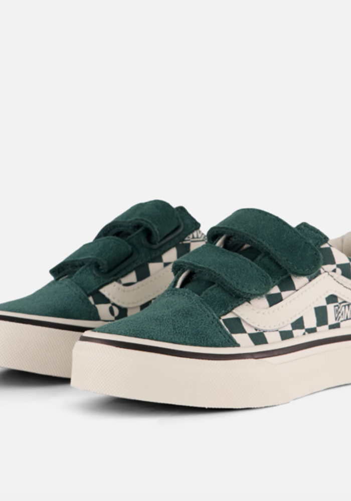 Vans Old Skool V GEO CHECK Mystic Moss