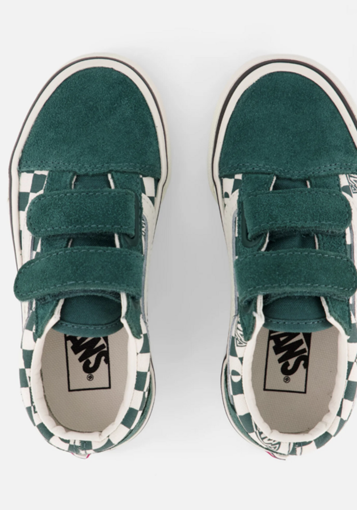 Vans Old Skool V GEO CHECK Mystic Moss