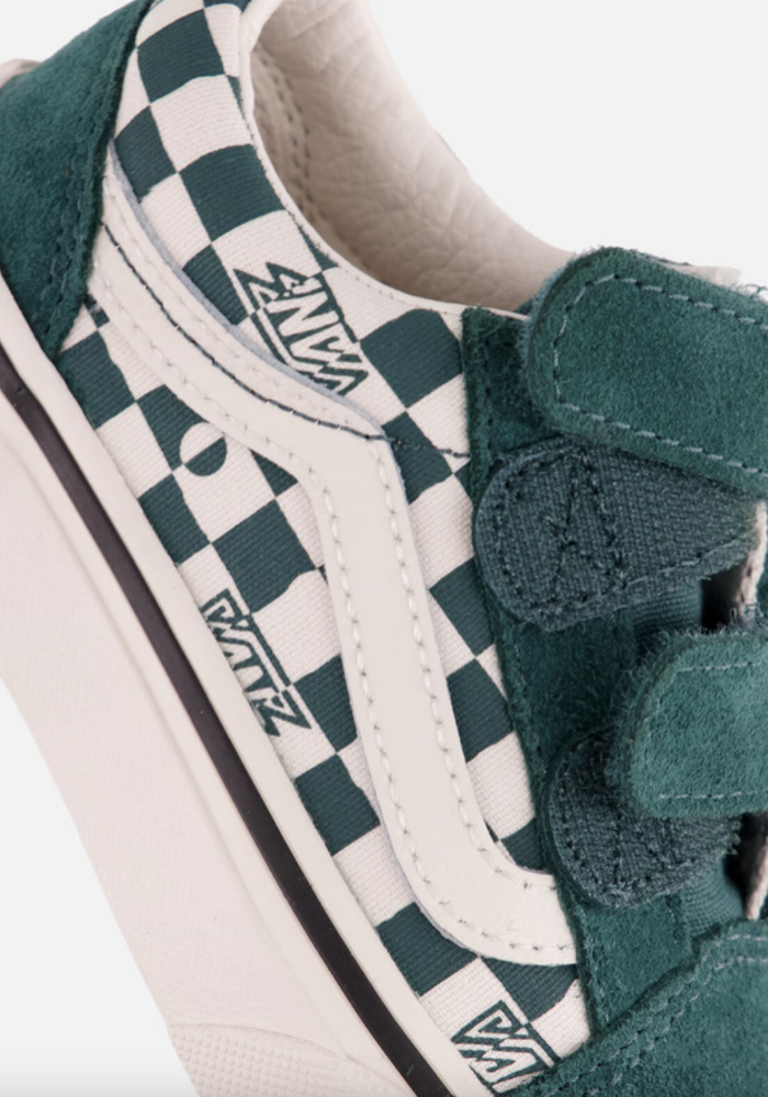 Vans Old Skool V GEO CHECK Mystic Moss