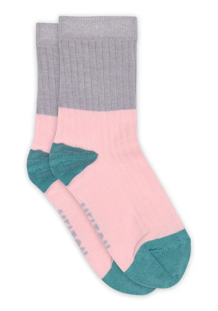 MP Denmark Block colour socks Pink Nectar