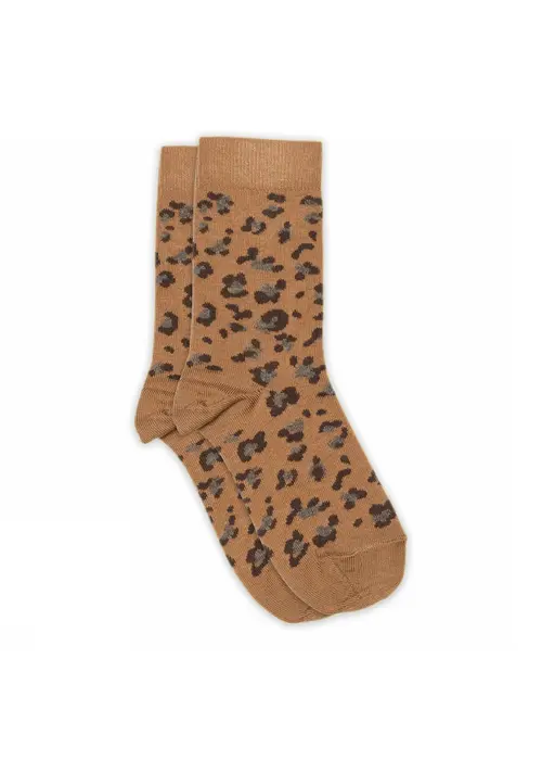 MP Denmark MP Denmark Leopard socks Biscuit