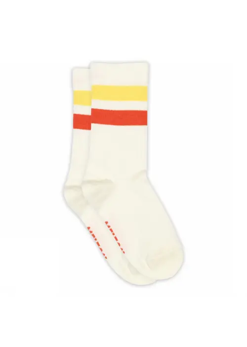 MP Denmark MP Denmark Sporty stripe socks Snow White