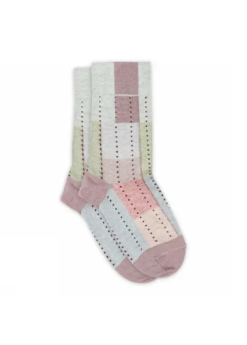 MP Denmark MP Denmark Re-stock socks Mauve Shadows